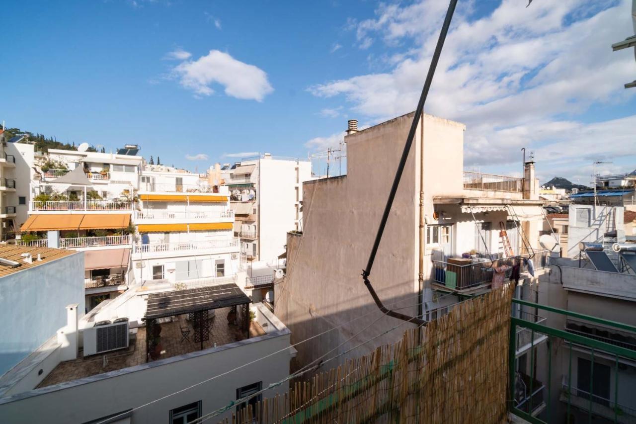 Acropolis View Vintage Style Apartment In Koukaki 아테네 외부 사진